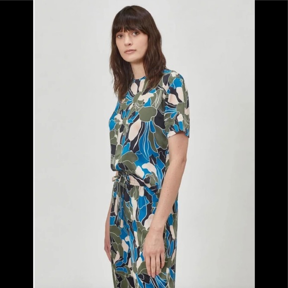 EQUIPMENT SAXONNE TEE IN ECLIPSE